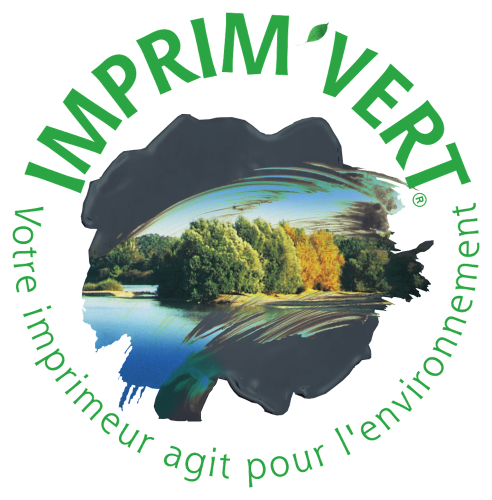 Logo Imprim’Vert - Votre imprimeur agit pour l’environnement